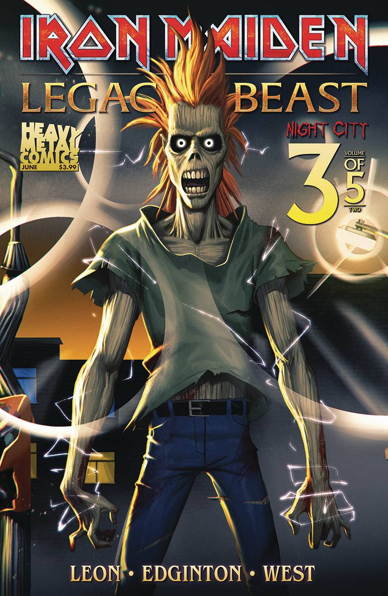 Iron Maiden Legacy of The Beast Volume 2 Night City #3 Cover A Tbd