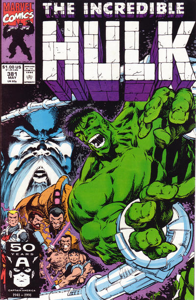 The Incredible Hulk #381 [Direct]-Very Fine