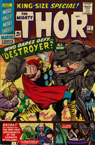 Thor Annual #2 (1966)- Vg- 3.5