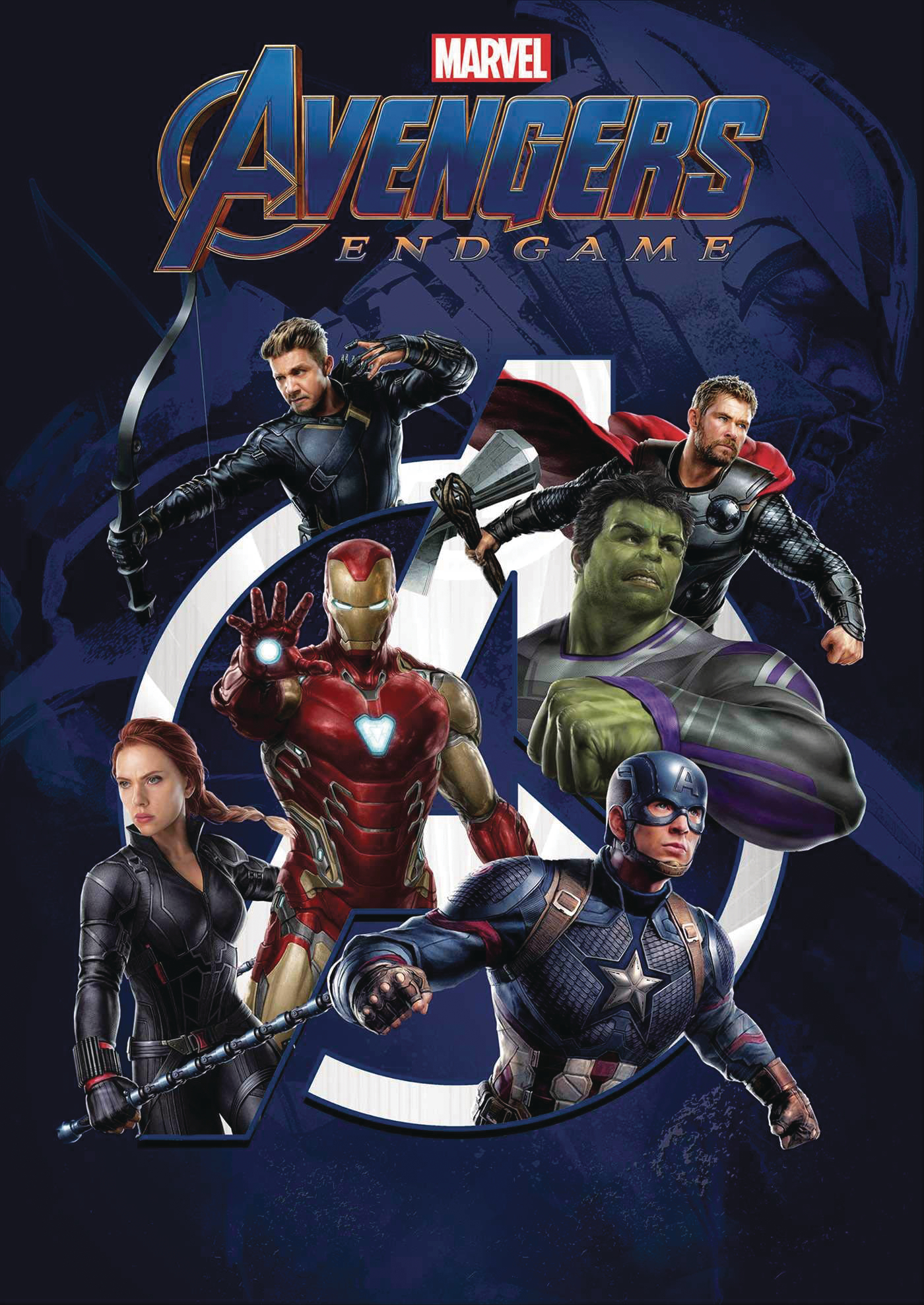 Marvel Avengers Endgame Die Cut Hardcover