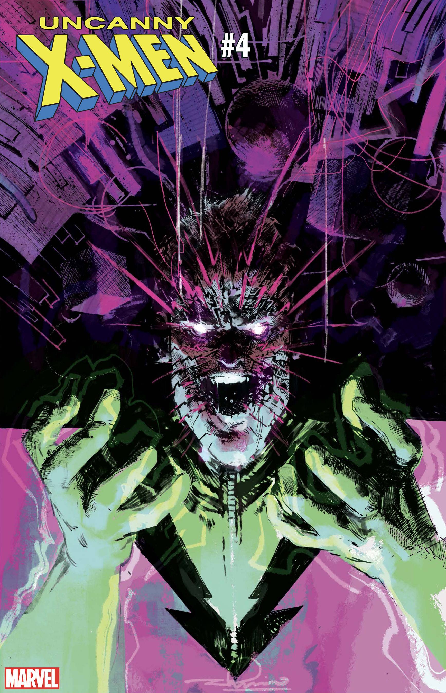Uncanny X-Men #4 Zaffino Fantastic Four Villains Variant (2018)