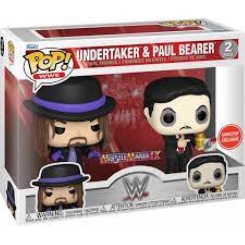 Pop 2 Pack Undertaker & Paul Bearer 