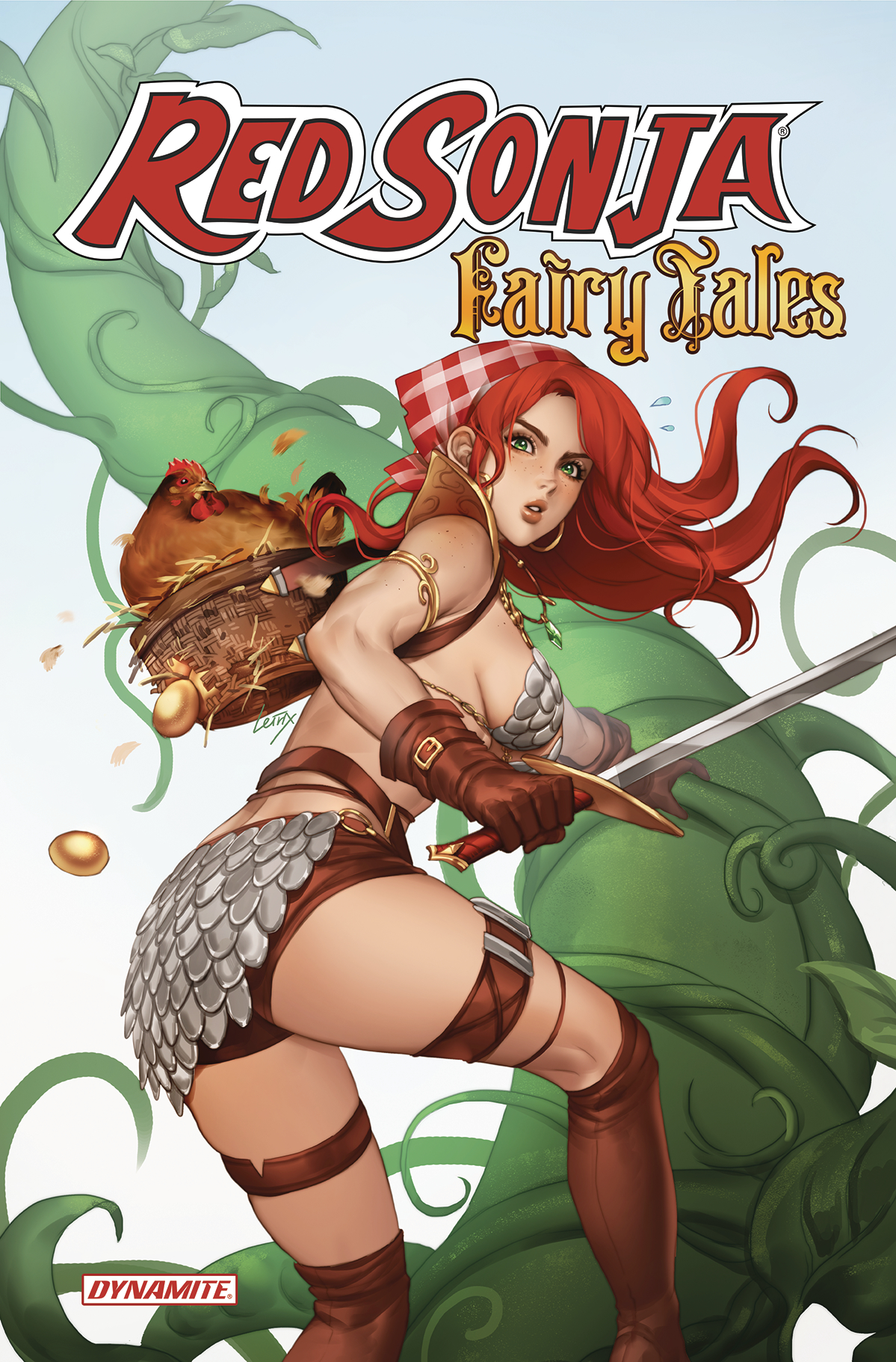 Red Sonja Fairy Tales One Shot Cover B Leirix