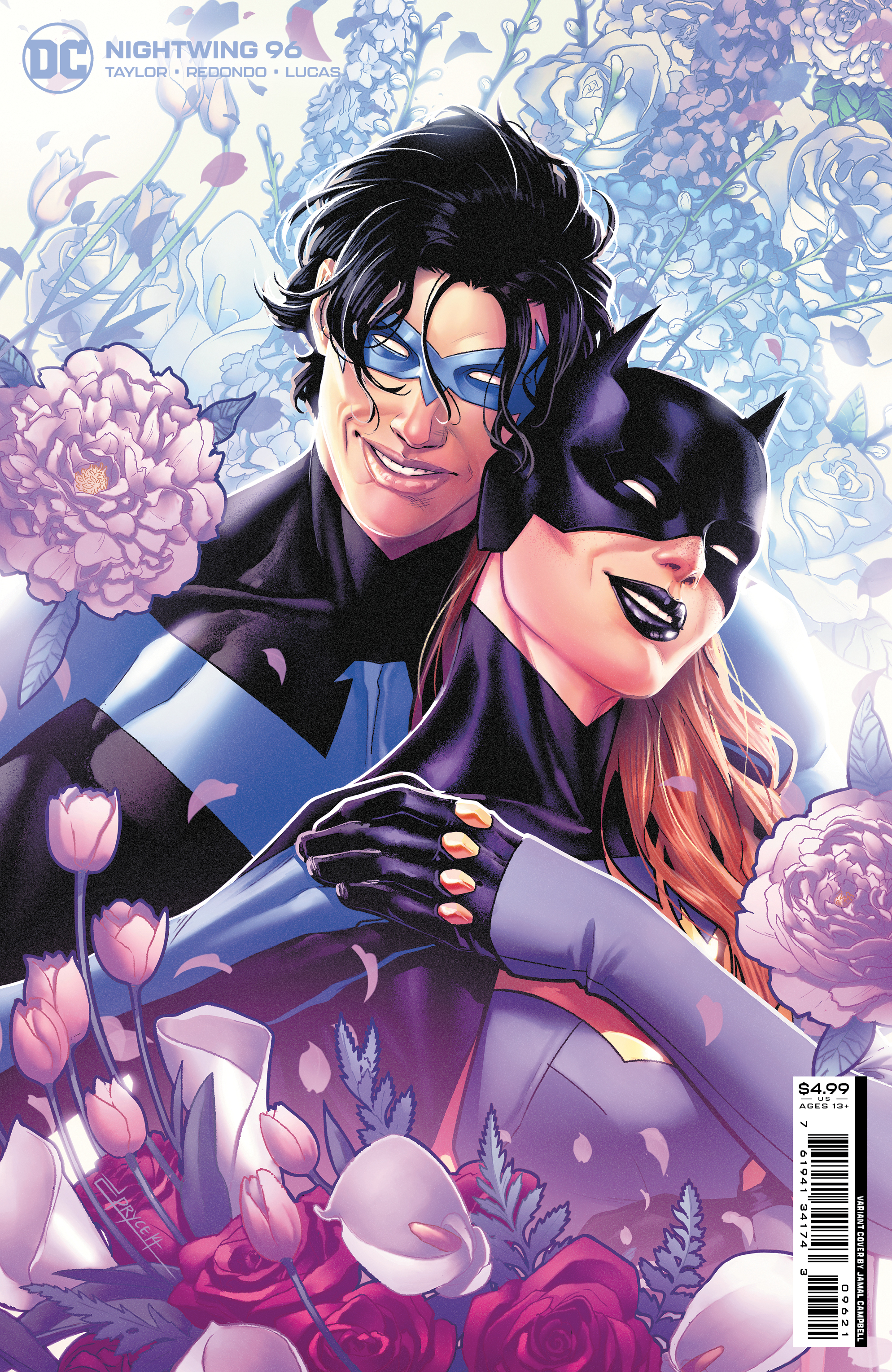 Nightwing #96 Cover B Jamal Campbell Card Stock Variant (2016)
