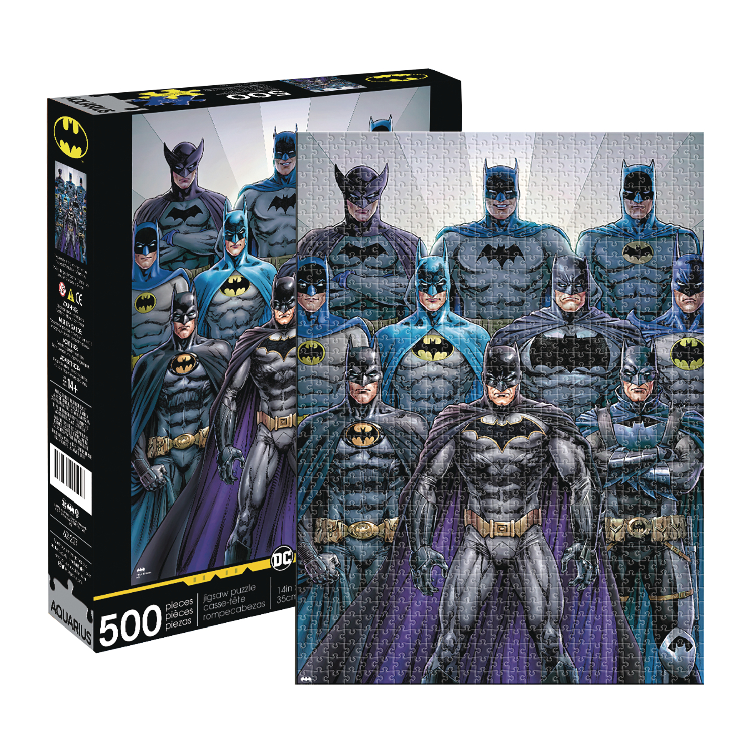 Aquarius Batman Batsuits 500 Piece Puzzle