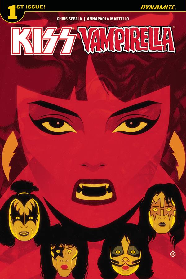 Kiss Vampirella #1 Cover A Doe