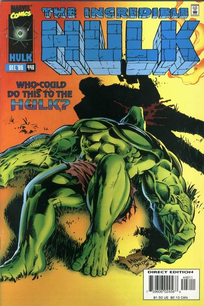 The Incredible Hulk #448 [Direct Edition]-Very Fine