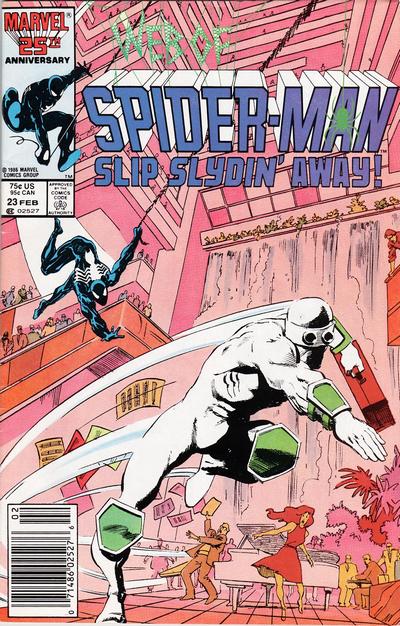 Web of Spider-Man #23 [Newsstand]-Very Good (3.5 – 5)