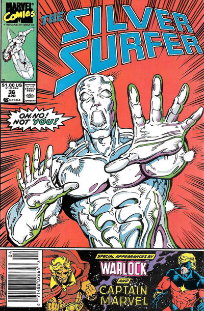 Silver Surfer #36 [Newsstand]-Very Good (3.5 – 5)