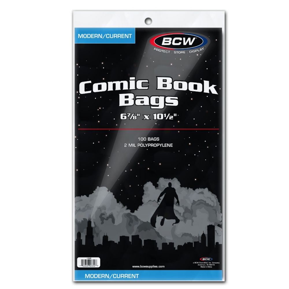 BCW Current/Modern Bags (100 Count)
