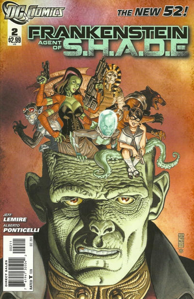 Frankenstein, Agent of S.H.A.D.E. #2-Near Mint (9.2 - 9.8) Cover By J. G. Jones