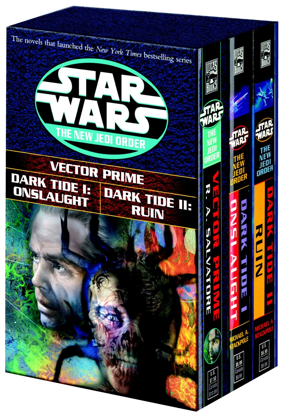 Star Wars New Jedi Order Paperback Boxed Set Volume 1