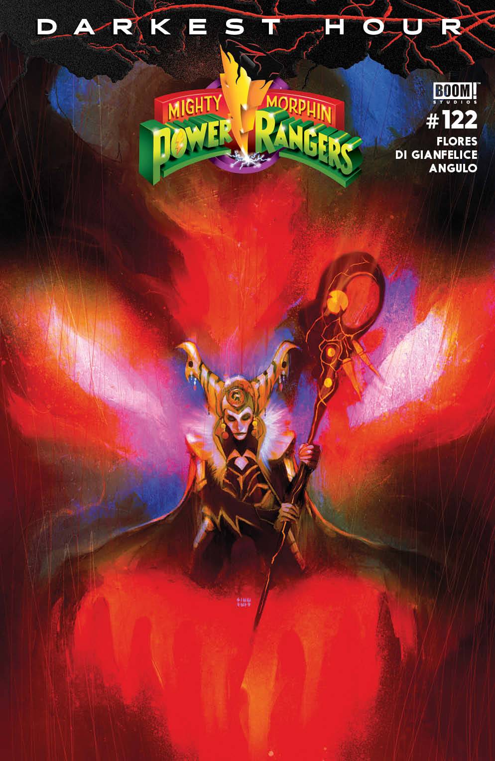 Mighty Morphin Power Rangers #122 Cover H Last Call Reveal