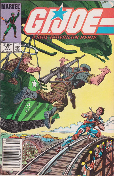 G.I. Joe, A Real American Hero #37 [Newsstand]-Very Good (3.5 – 5)