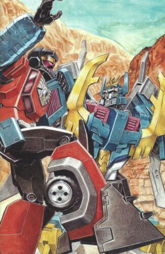 Transformers War's End #1 E. J. Su Full-Art Comicspro Exclusive Variant Cover