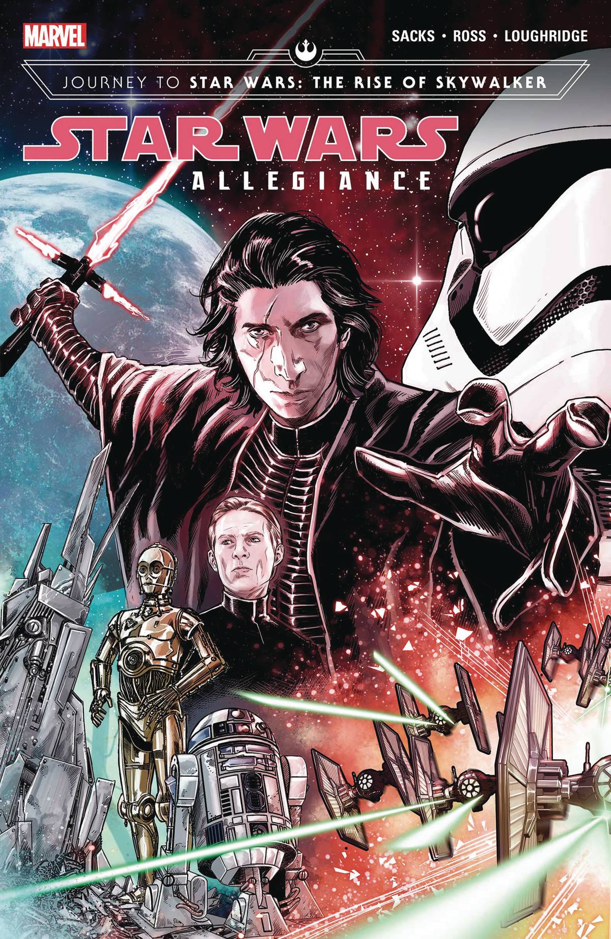 Journey Star Wars Rise Skywalker Allegiance Graphic Novel Volume 1 Dm B Variant