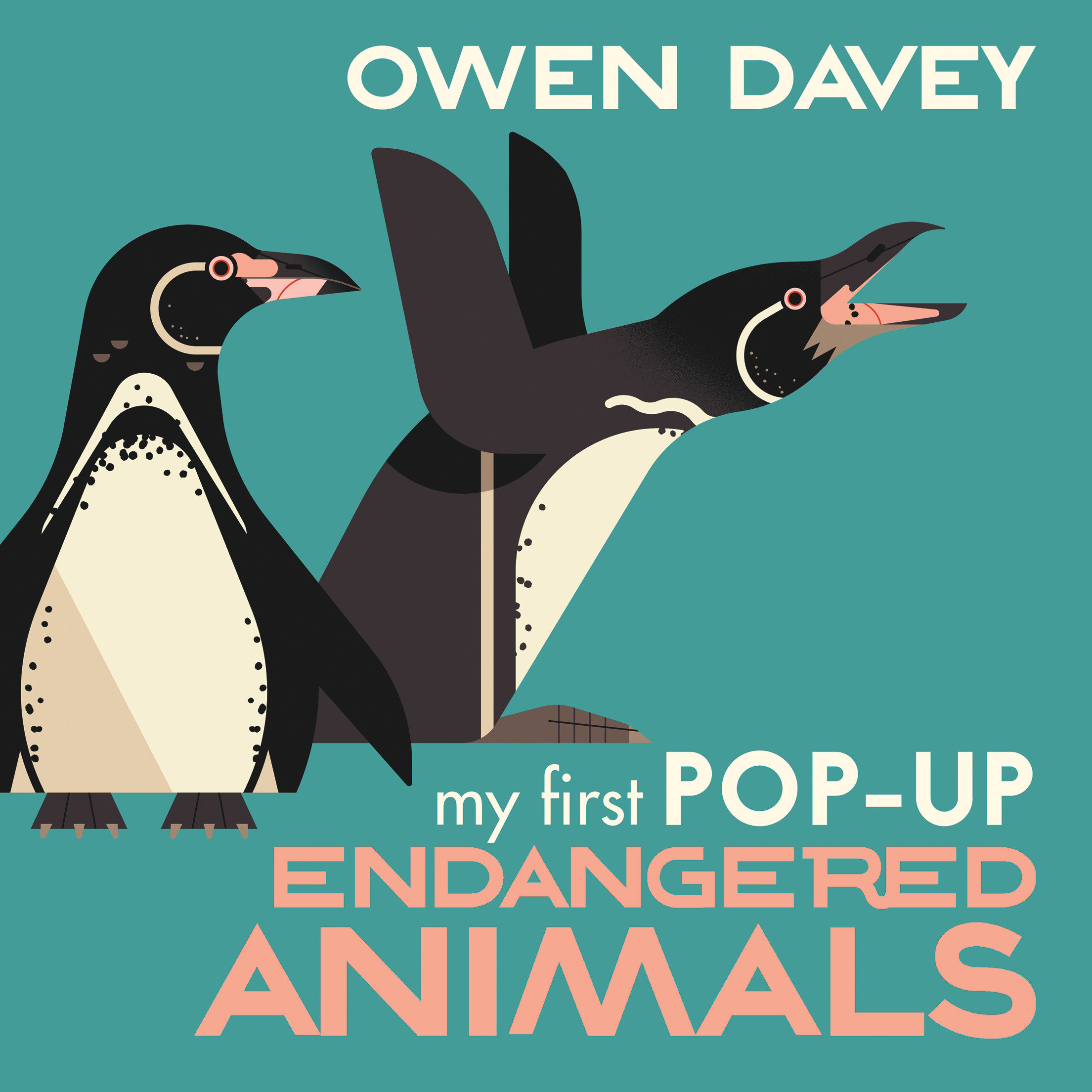 My First Pop-Up Endangered Animals (Hardcover Book)