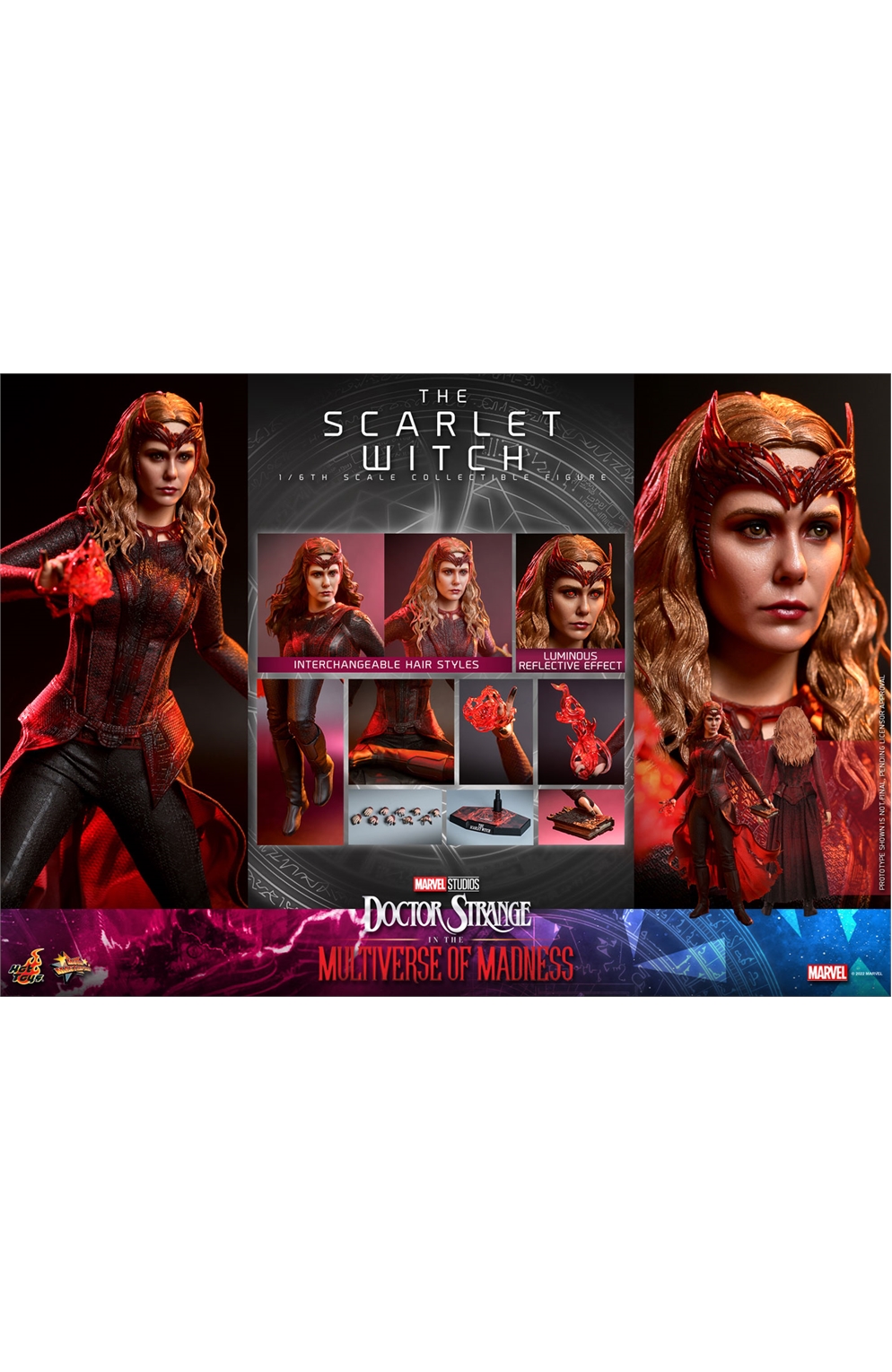 Scarlet Witch (Multiverse of Madness) Sixth Scale Hot Toy