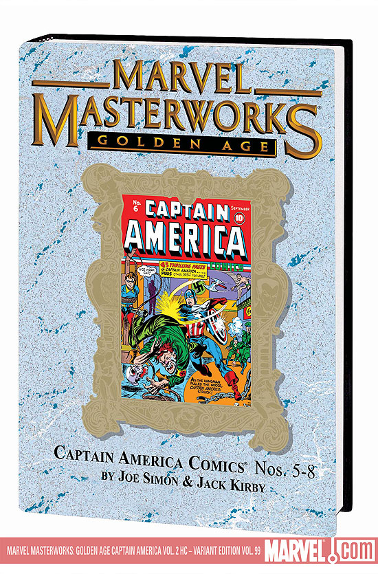 Marvel Masterworks Golden Age Captain America Hardcover Volume 2