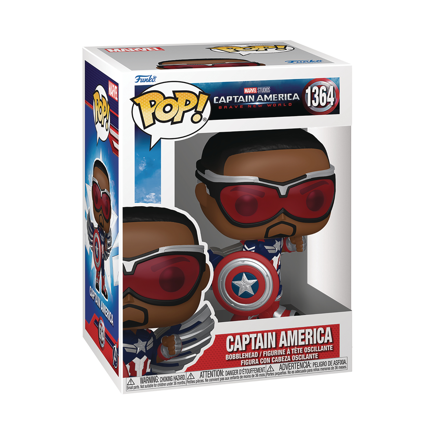 Captain America: Brave New World Captain America Funko Pop! Vinyl Figure #1364