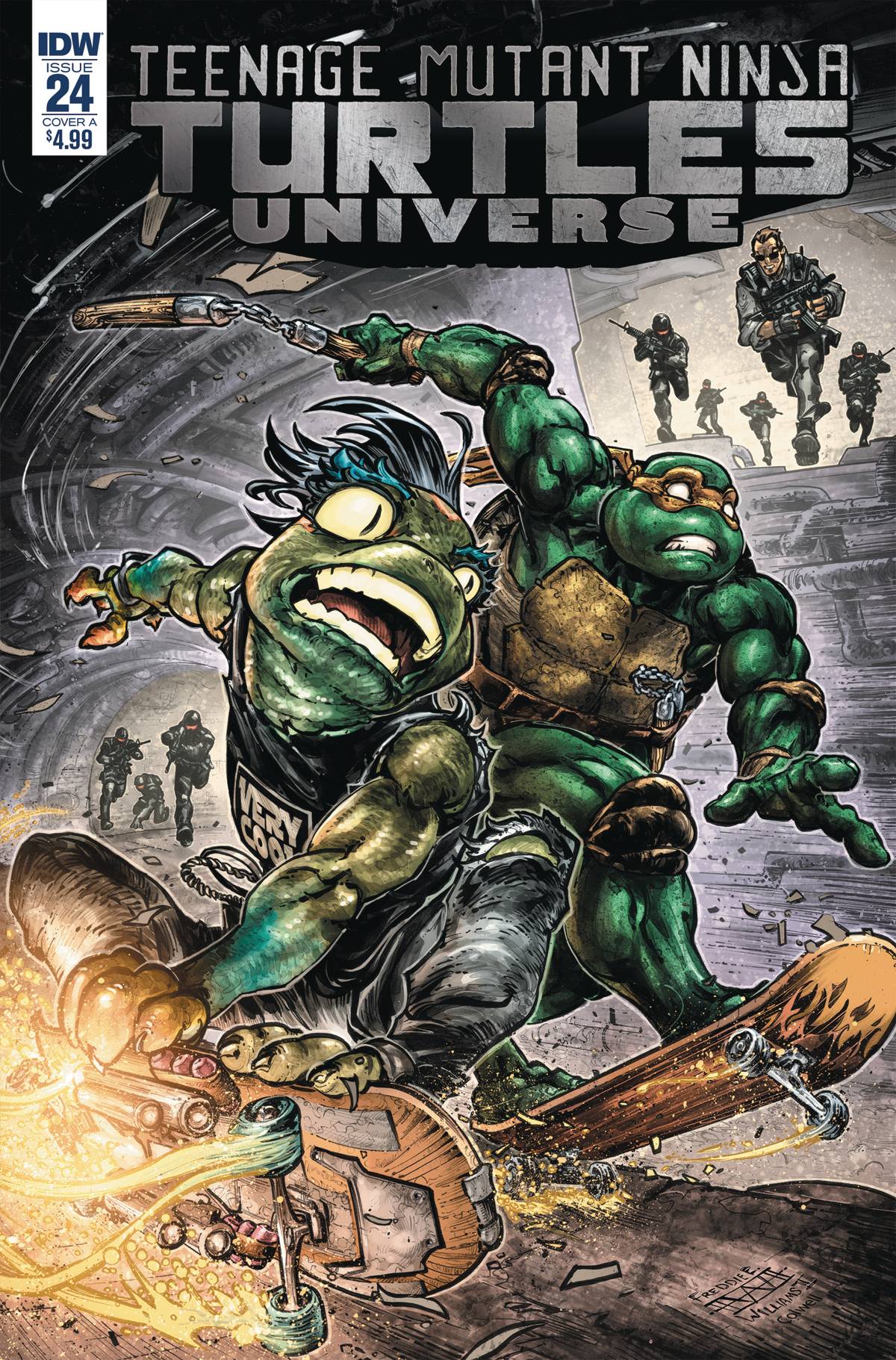 Teenage Mutant Ninja Turtles Universe #24 Cover A Williams II
