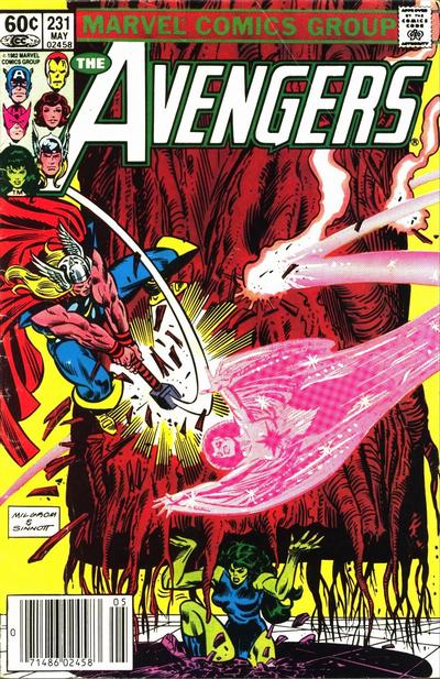 The Avengers #231 [Newsstand]-Fine
