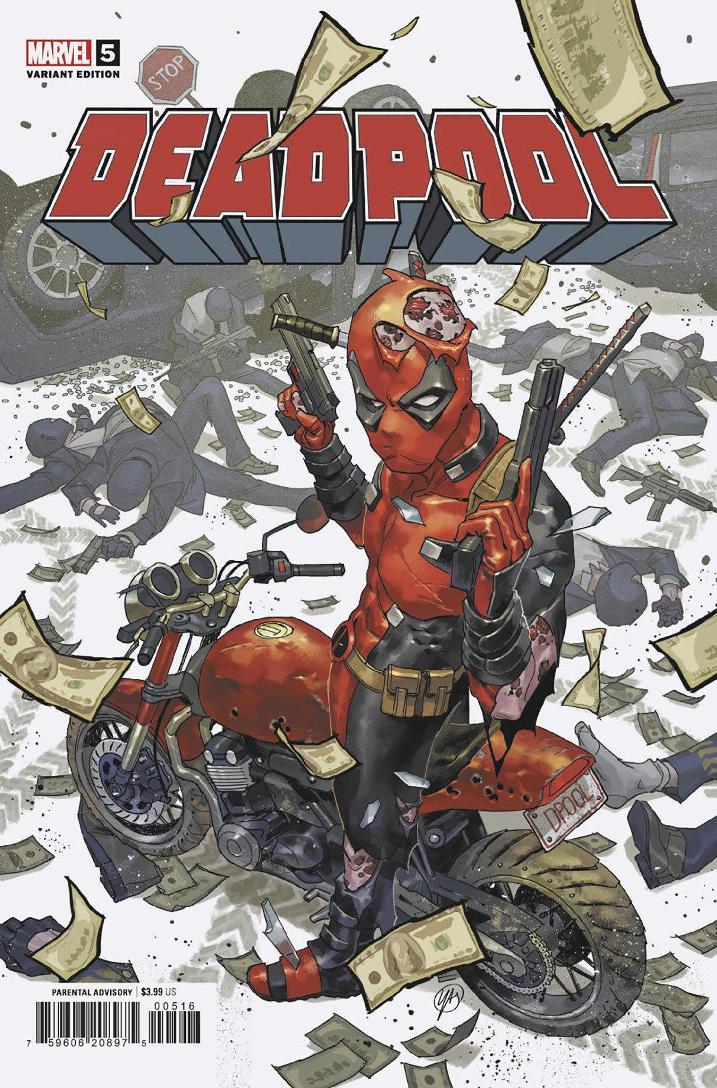 Deadpool #5 Yasmine Putri Variant 1 for 25 Incentive