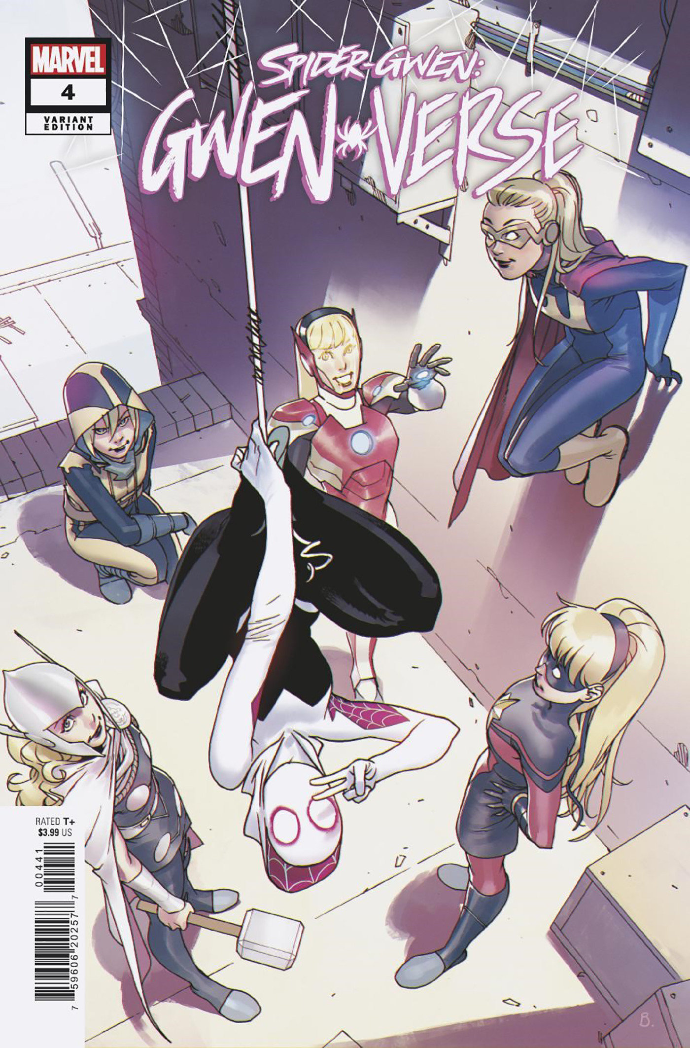 Spider-Gwen Gwenverse #4 1 for 25 Incentive Bengal Variant (Of 5)