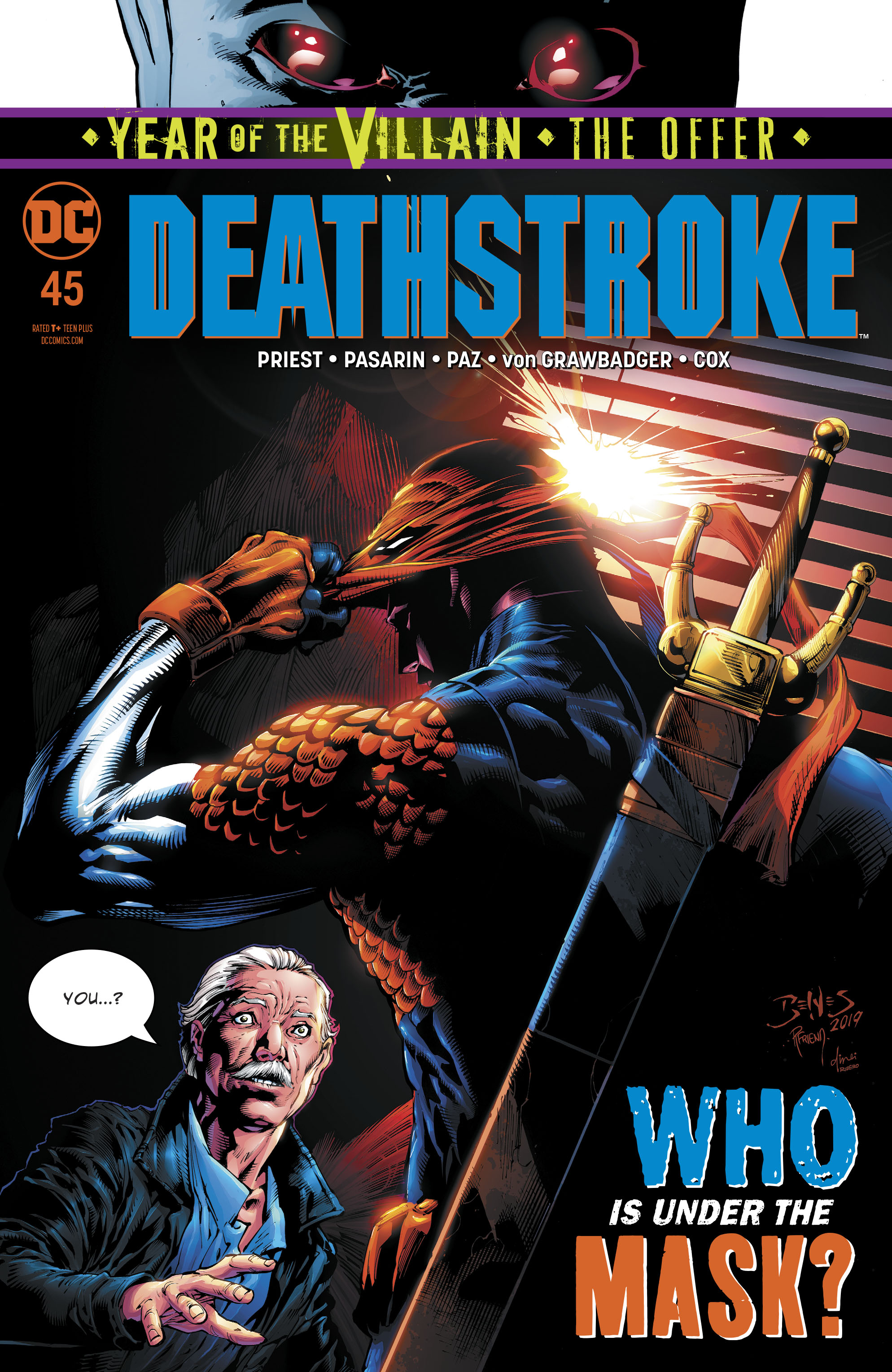 Deathstroke #45 Year of the Villain The Offer (2016)