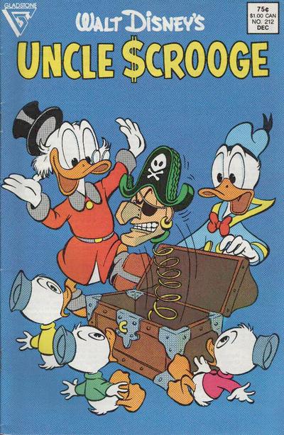 Walt Disney's Uncle Scrooge #212 [Direct]-Near Mint (9.2 - 9.8)