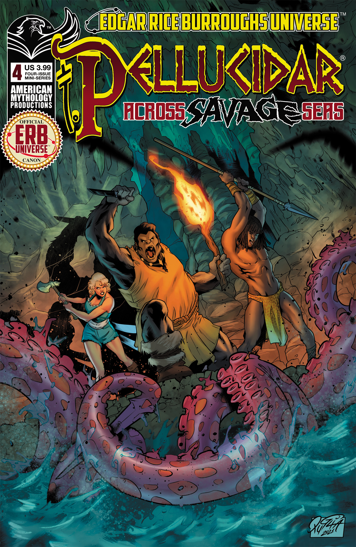 Pellucidar Across Savage Seas #4 Cover A Main (Of 4)