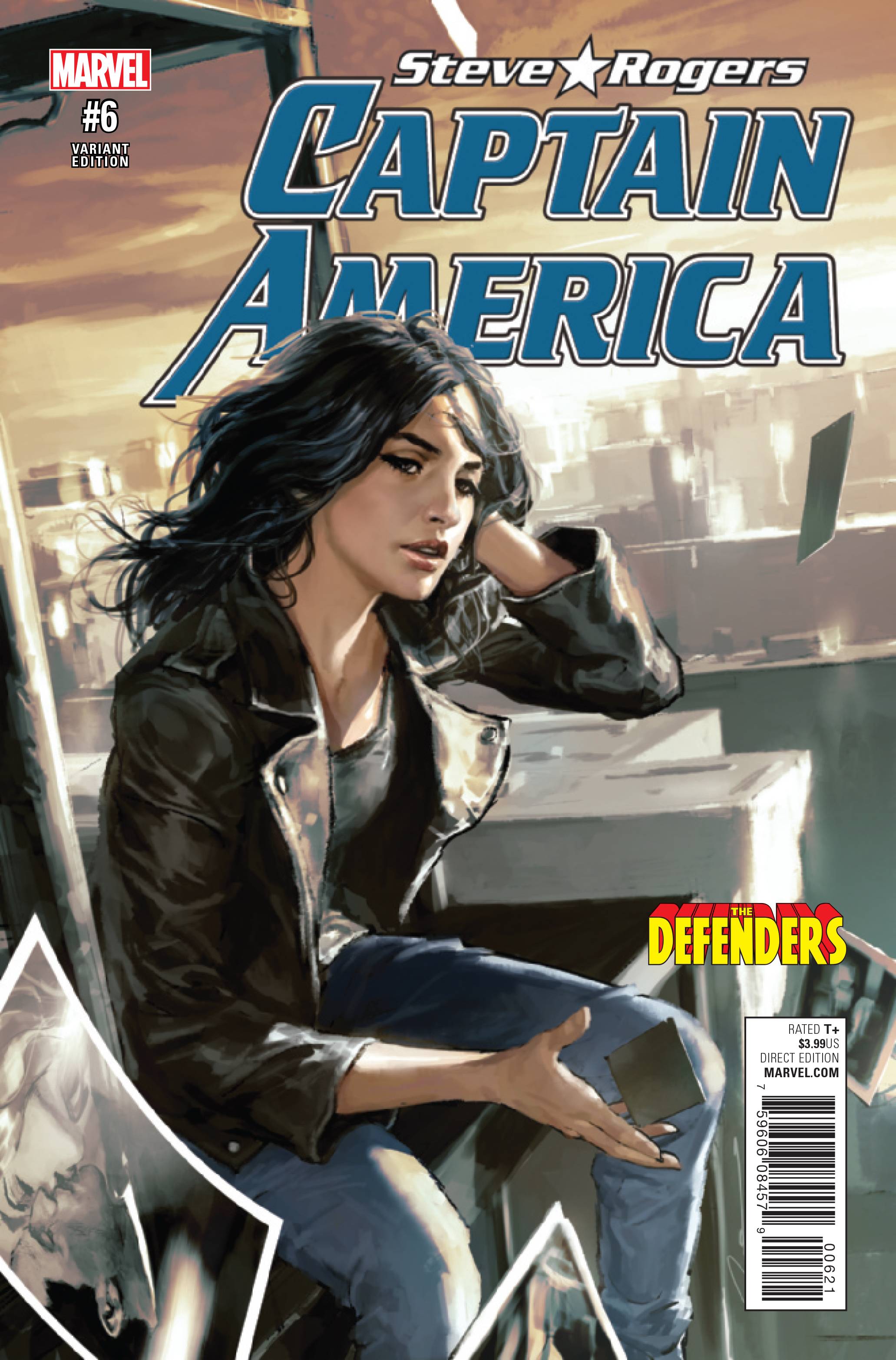 Captain America Steve Rogers #6 (Parel Defenders Variant) (2016)