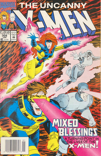 The Uncanny X-Men #308 [Newsstand]-Very Good (3.5 – 5)