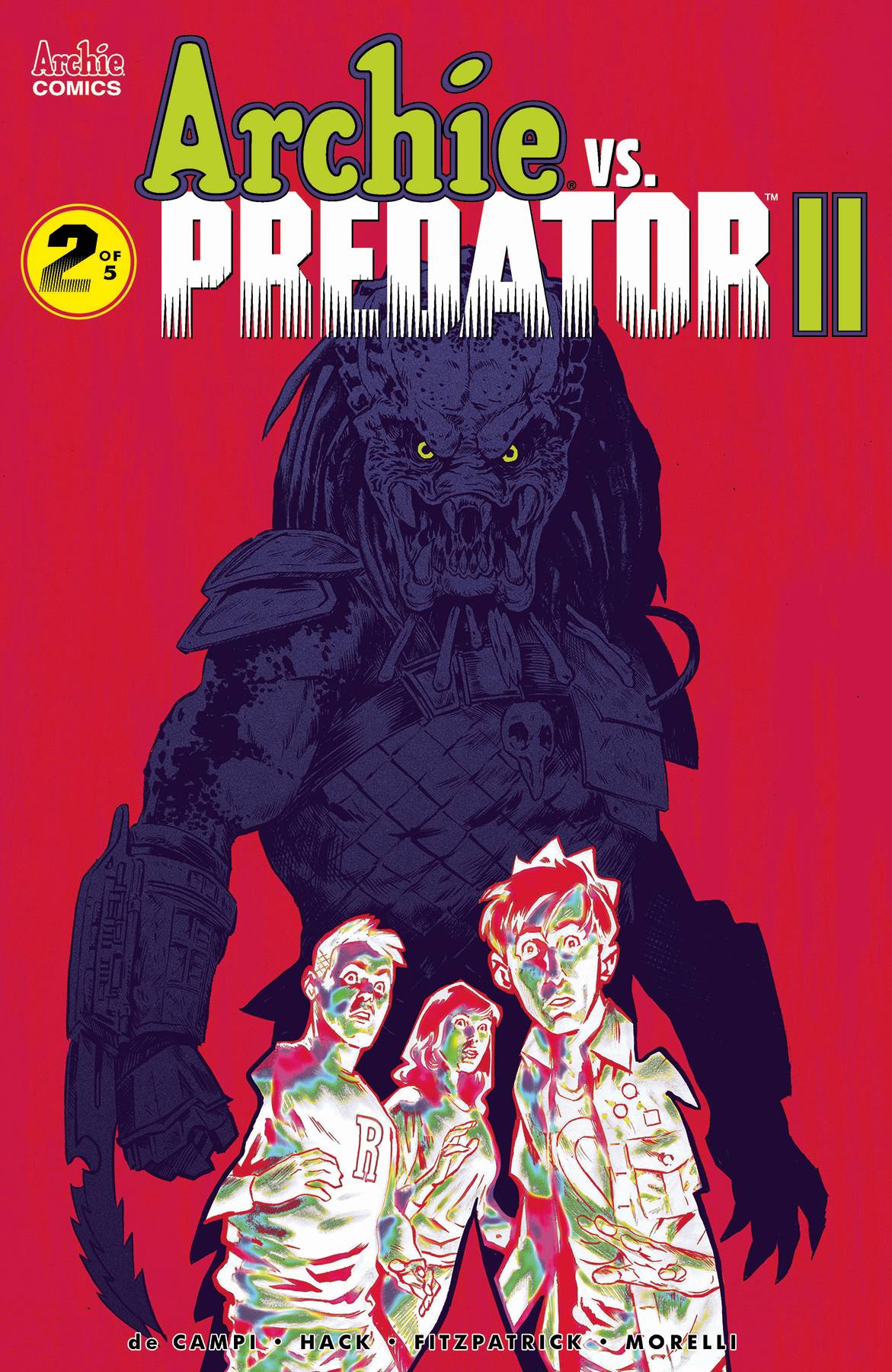 Archie Vs Predator 2 #2 Cover F Walsh (Of 5)