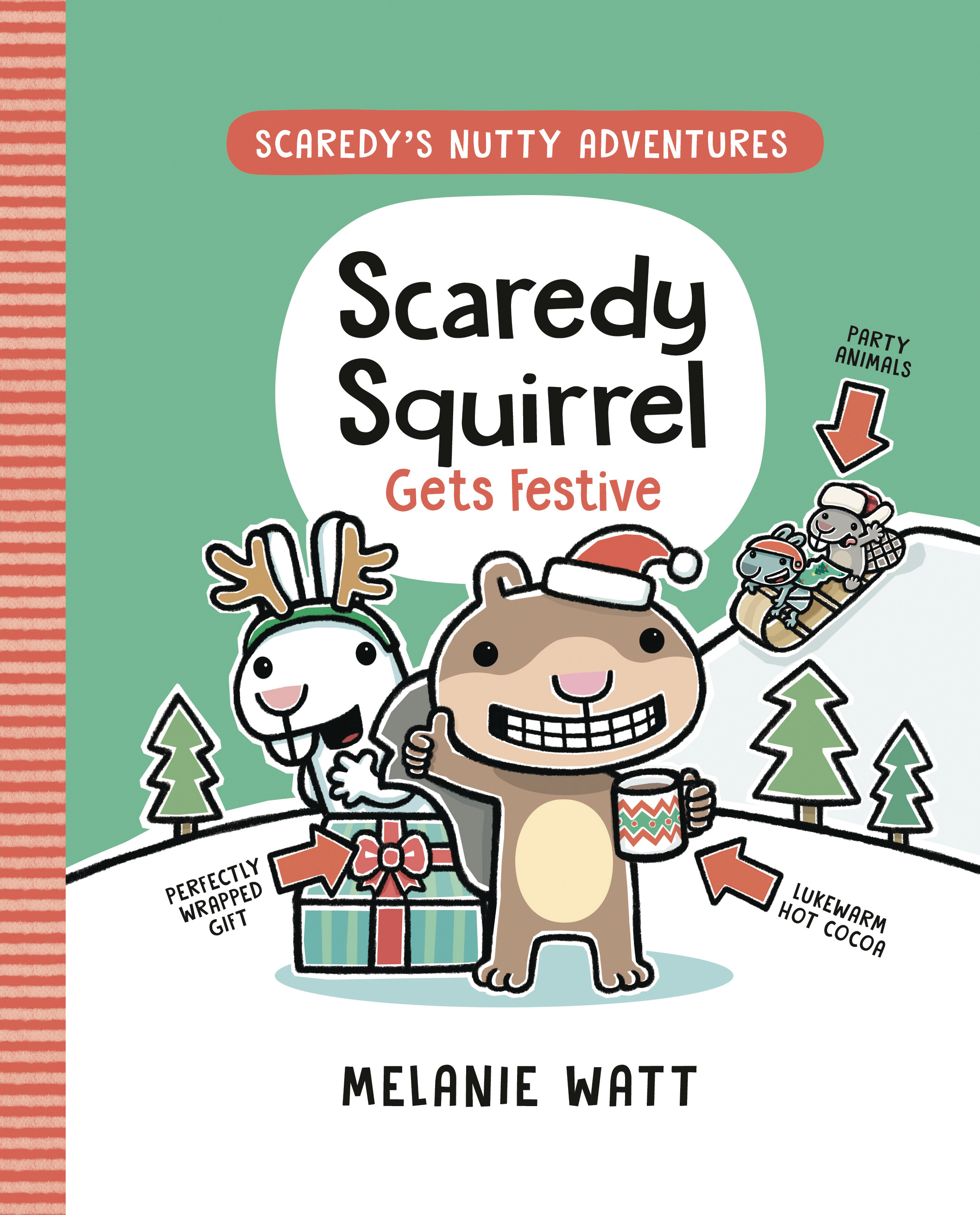 Scaredy Squirrel Gets Festive Hardcover (US Version)