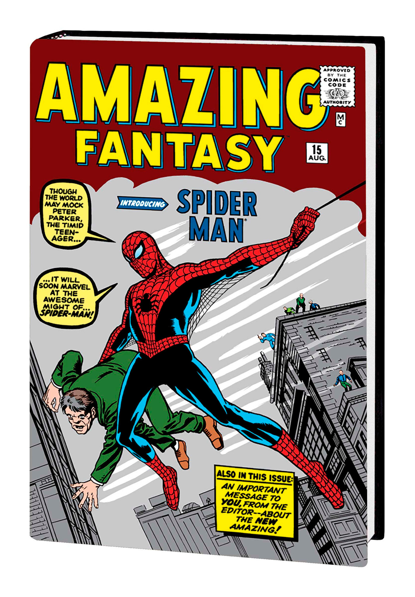 Amazing Spider-Man Omnibus Hardcover Volume 1 Kirby Direct Market Variant 4th Printing