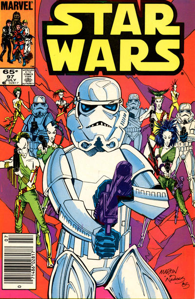Star Wars #97 [Newsstand](1977)-Very Fine (7.5 – 9)