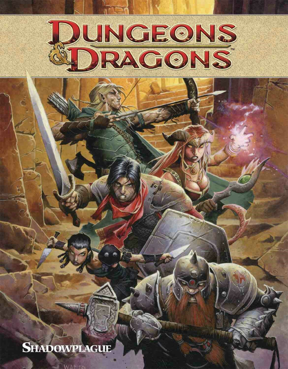 Dungeons & Dragons Hardcover Volume 1 Shadowplague