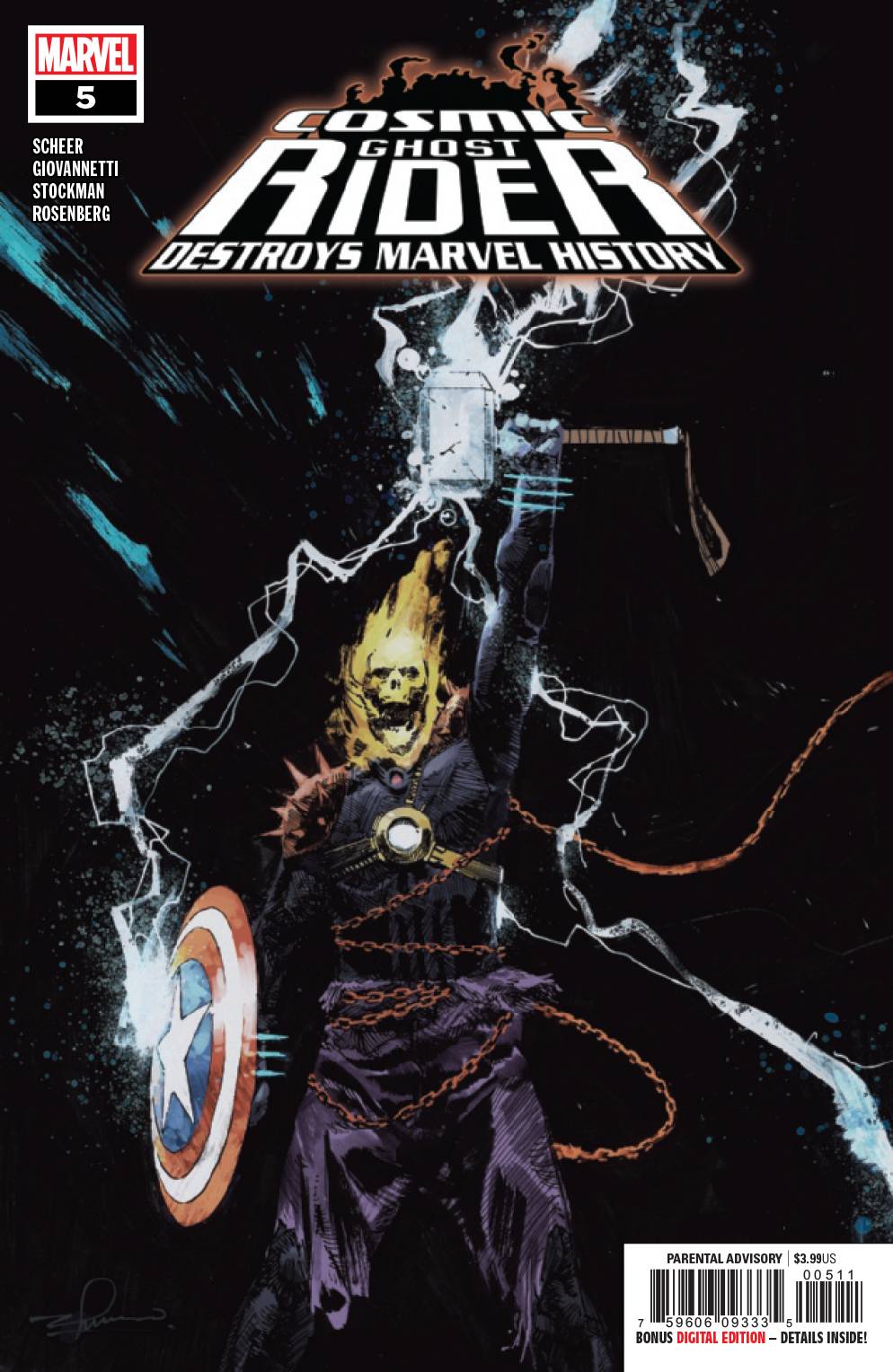 Cosmic Ghost Rider Destroys Marvel History #5 (Of 6)