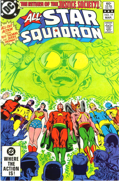 All-Star Squadron #19 [Direct]-Near Mint (9.2 - 9.8)