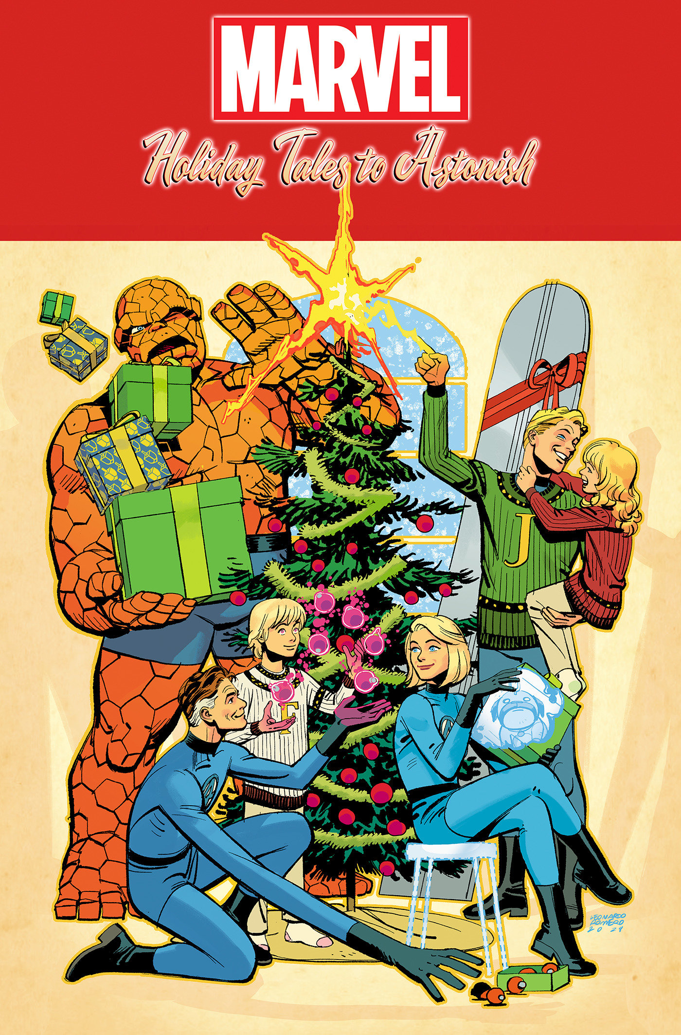 Marvel Holiday Tales to Astonish #1 Leonardo Romero Variant