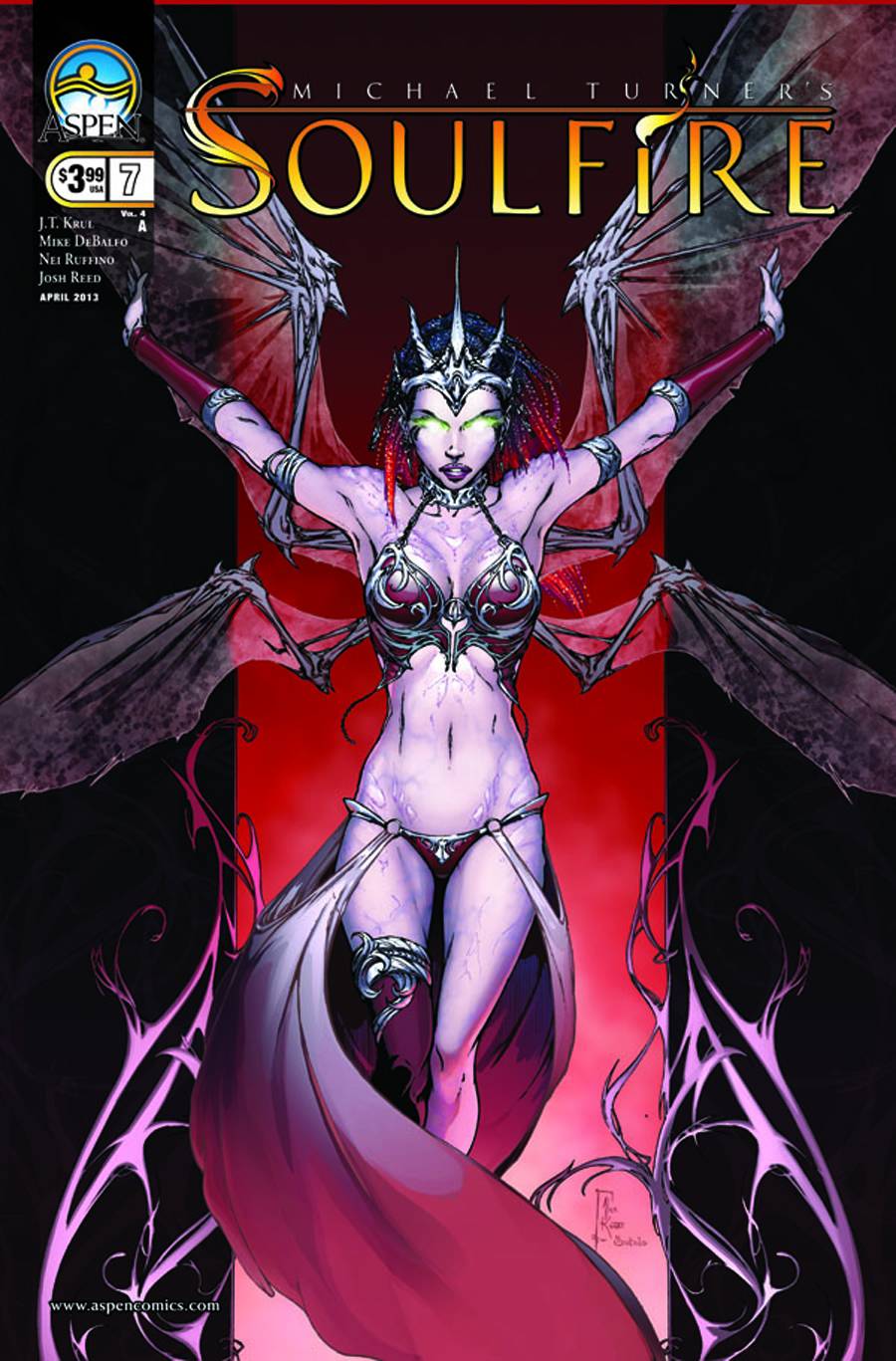 Soulfire Volume 4 #7 Cover A Konat