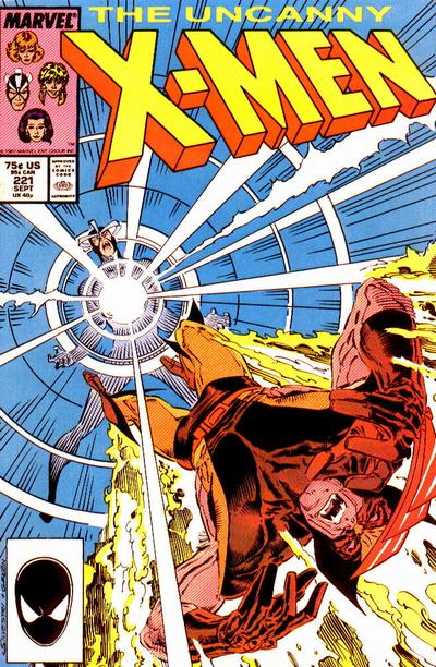 The Uncanny X-Men #221 [Direct]-Fine (5.5 – 7)