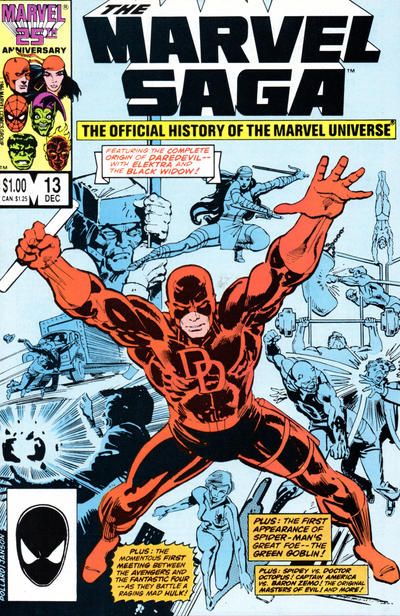 The Marvel Saga The Official History of The Marvel Universe #13 [Direct]-Very Good (3.5 – 5)