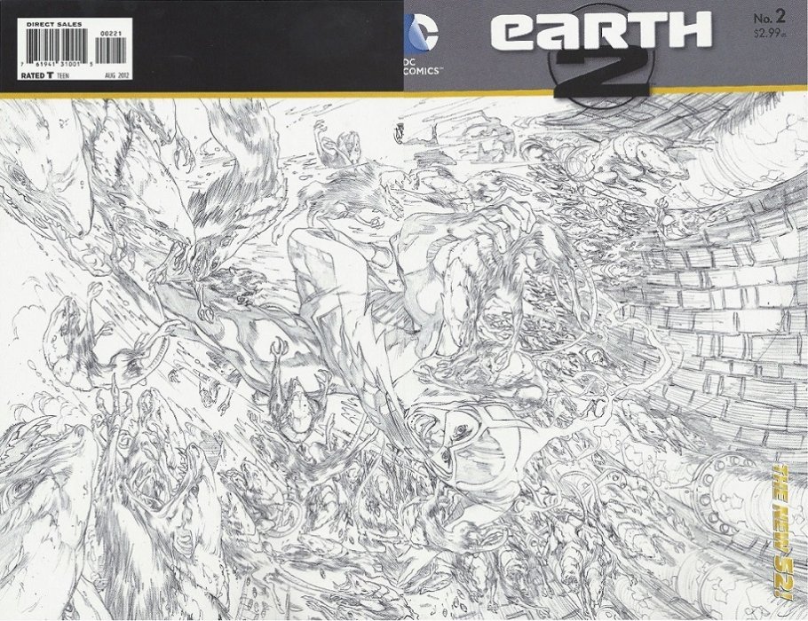 Earth Two #2 Variant Edition