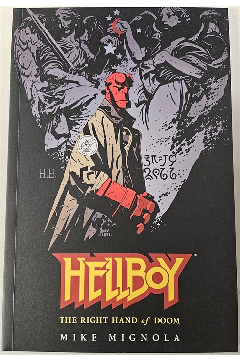 Hellboy The Right Hand of Doom Graphic Novel (2000) Collectible - Like New