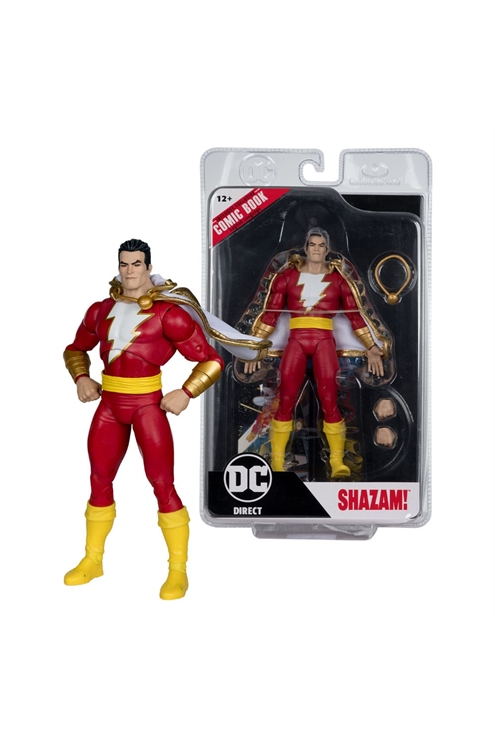 ***Pre-Order*** DC Multiverse Page Punchers Shazam! (Dawn of Dc) Figure With Comic