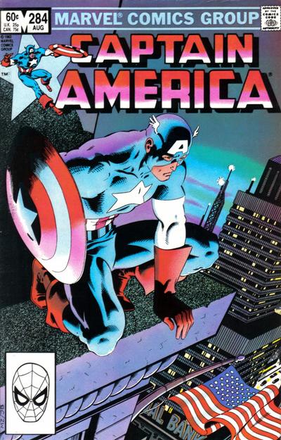 Captain America #284 [Direct]-Near Mint (9.2 - 9.8)