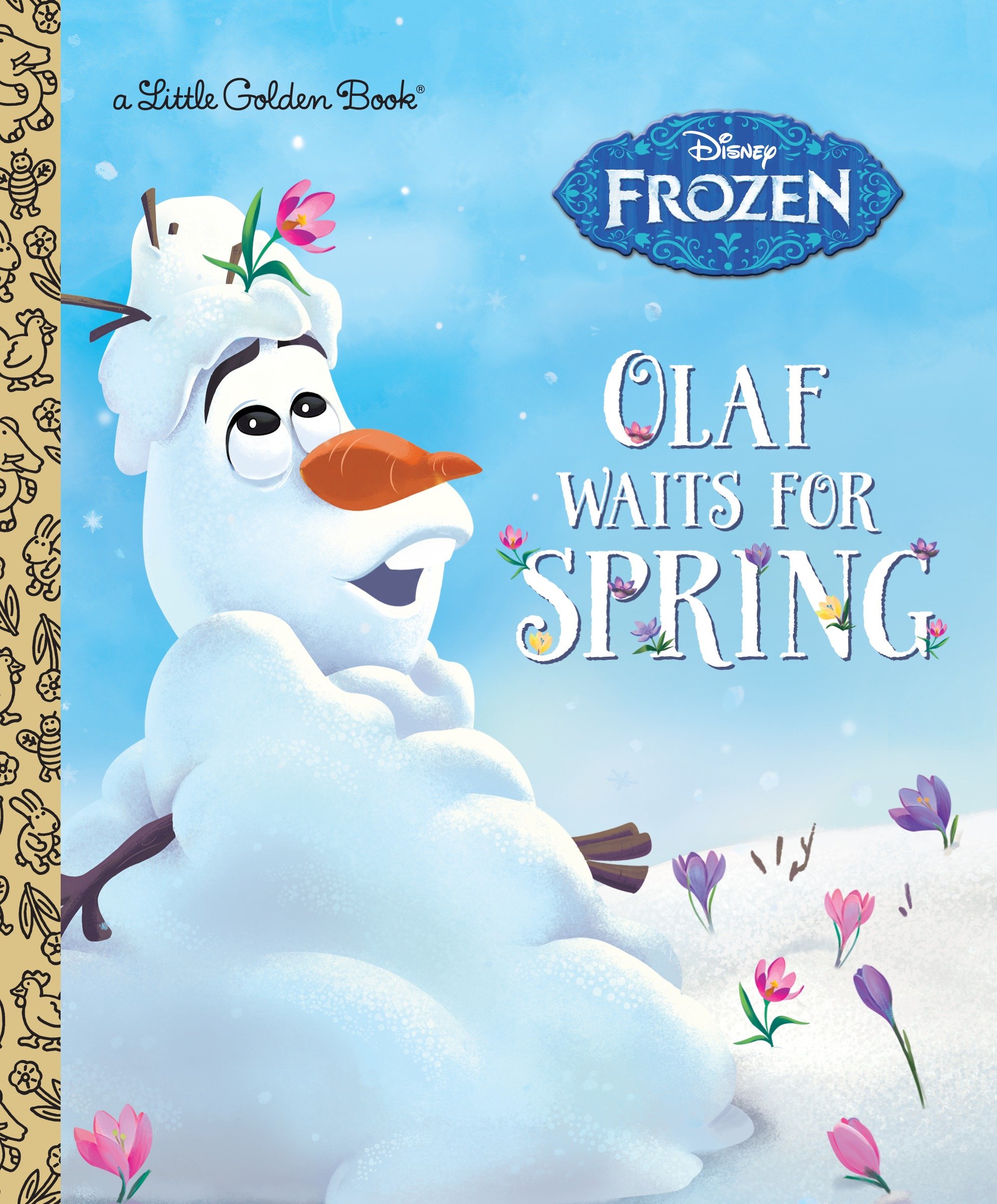 Frozen: Olaf Waits For Spring Little Golden Book