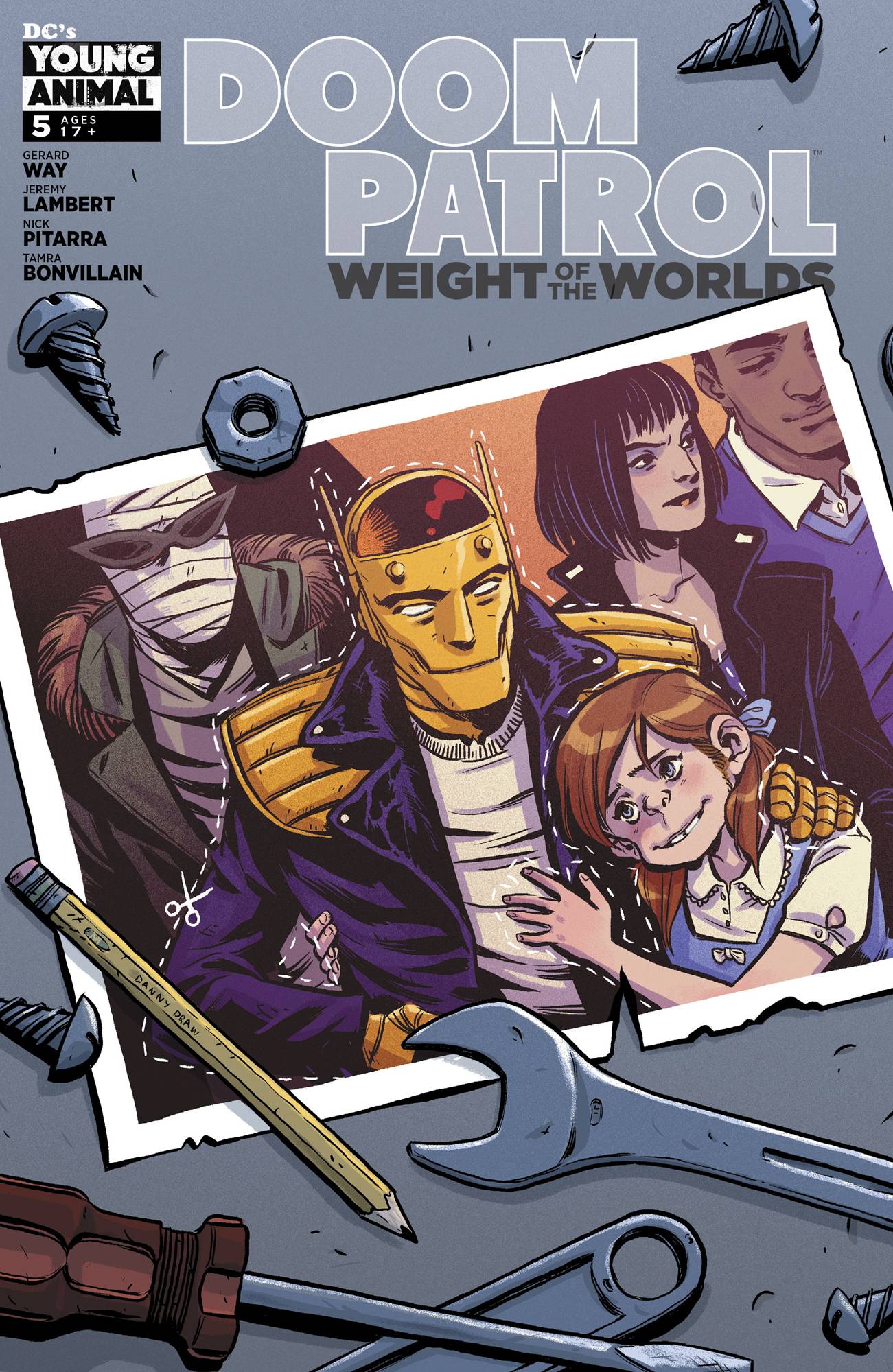 Doom Patrol Weight of the Worlds #5 (Mature) (2019)